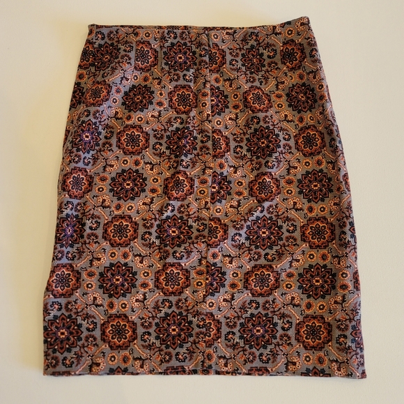 Loft pencil skirt Pencil skirt cotton Size 4 - Picture 4 of 7
